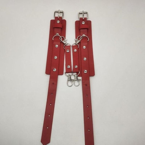 Pulsera con hebilla ajustable de cuero PU
