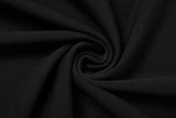 Irregular backless solid tube midi dress