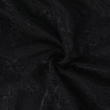 Halter self tie cross front lace ruched off shoulder top