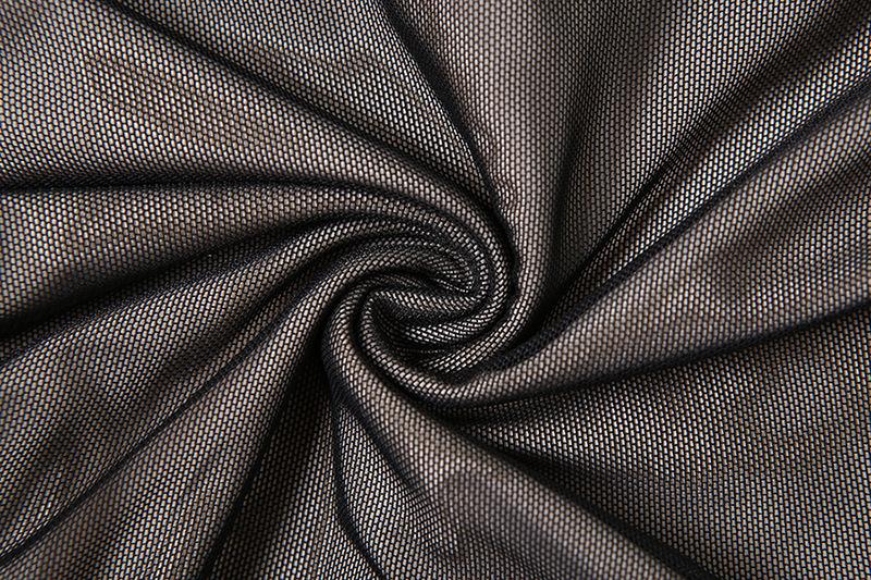 Mini-robe camisole à col en V en maille à nouer soi-même avec plumes 
