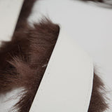 Ceinture décorative à nouer soi-même en cuir PU moelleux 