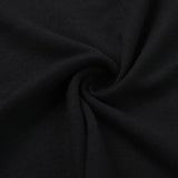Long sleeve high neck cross pattern solid top