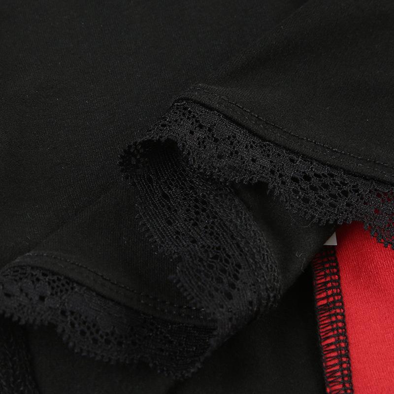 Haut camisole dos nu avec ourlet en dentelle et appliques florales 