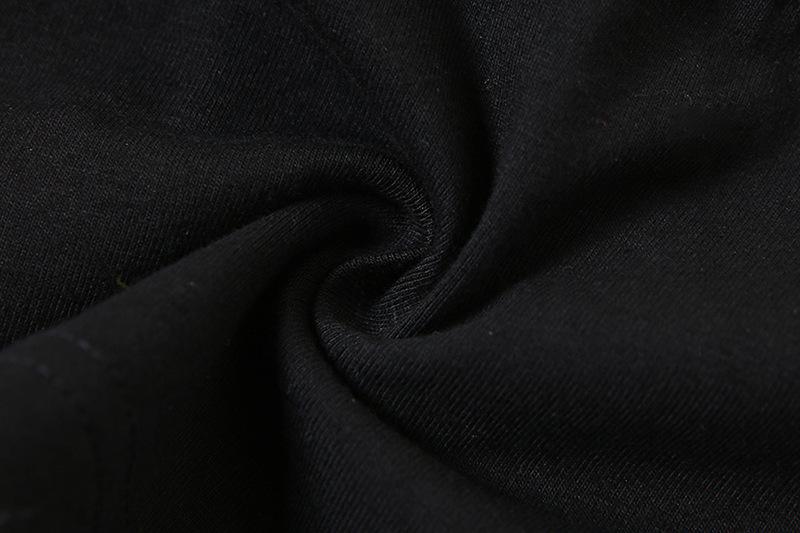 Top camisola liso con escote en V fruncido y anilla en O con aberturas 