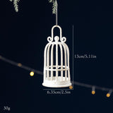 White bowknot christmas tree decor