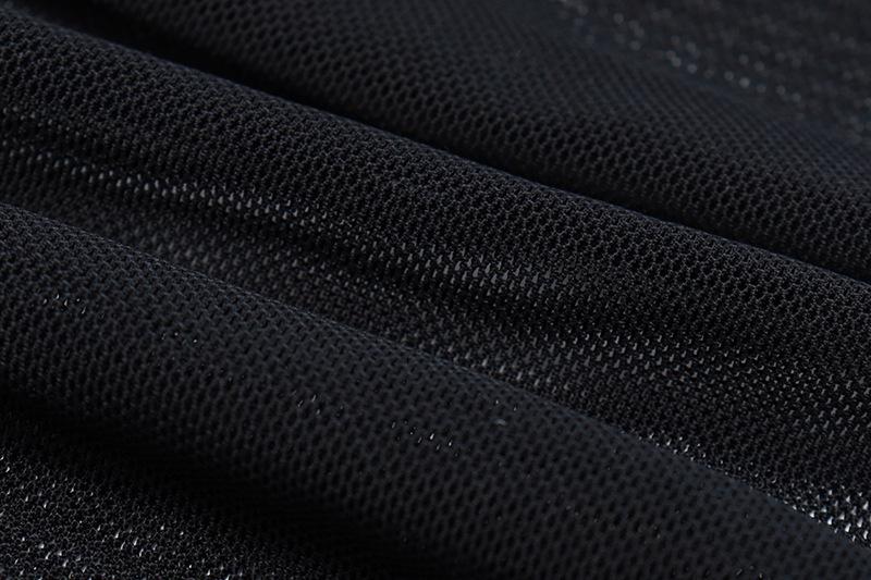 Robe midi à bretelles fines en maille fendue et froncée 