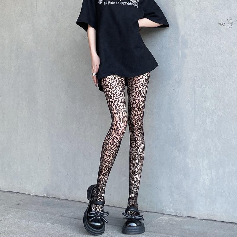 Collants creux en toile d'araignée 