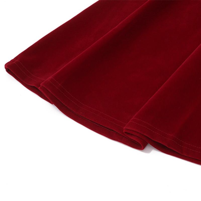 Zip-up slit velvet backless solid tube mini dress