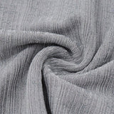 Mini-robe texturée froncée à manches longues et épaules dénudées 