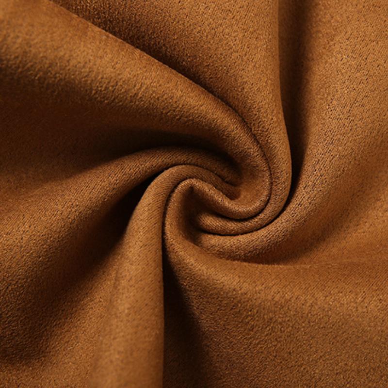 Pantalón recto de talle alto con botones y cremallera 