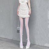 Collants creux en toile d'araignée 
