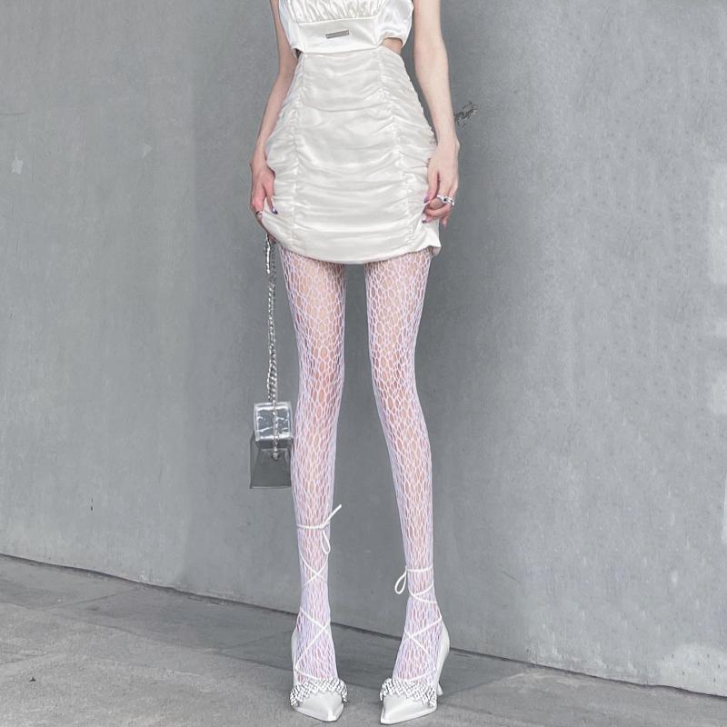 Collants creux en toile d'araignée 