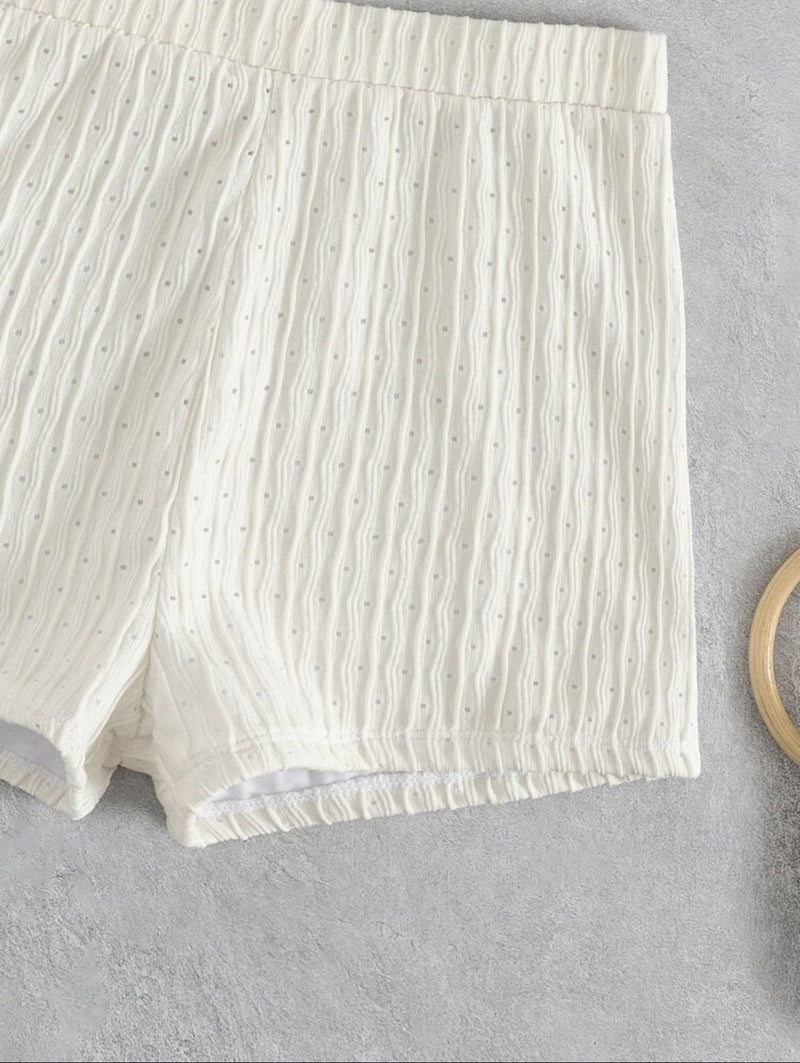 Maillot de bain bikini dos nu texturé uni à nouer soi-même 