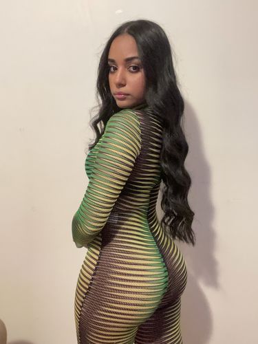 Halibuy Fashion review - Crewneck Mesh See Through Multicolor Jumpsuit