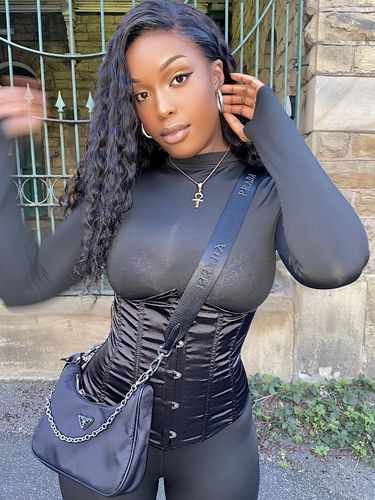 Halibuy Fashion review - Full Sleeve Jumpsuit With Corset