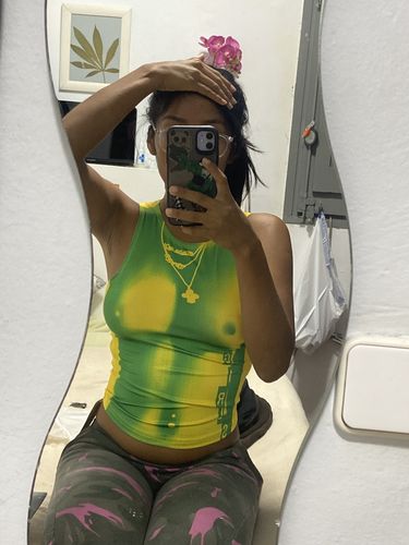 Halibuy Fashion review - Sleeveless Crewneck Print Top