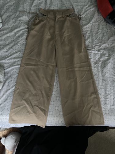 Halibuy Fashion review - High Waisted Hollow Out Pant