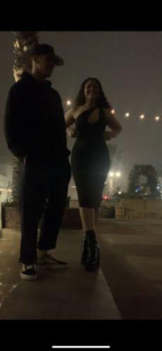 Halibuy Fashion review - One Shoulder Hollow Out Solid Midi Dress