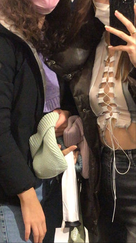 Halibuy Fashion review - Sleeveless Sheer Lace Up Crop Top