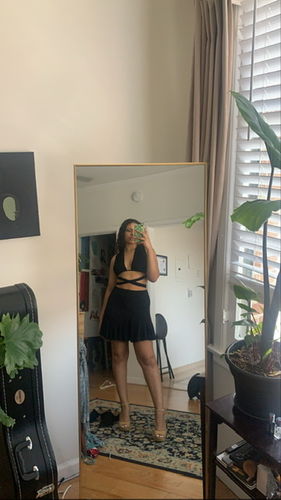 Halibuy Fashion review - Cross Open Back Wrapped Top