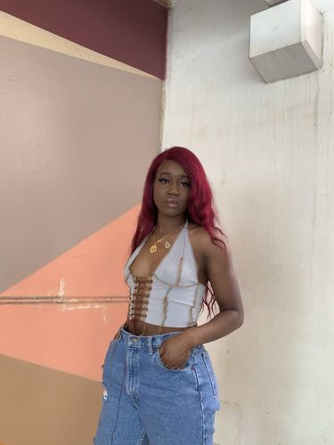 Halibuy Fashion review - Lace Up Halter Top