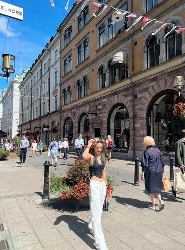 Halibuy Fashion review - Halter Lace Up Backless Corset Top