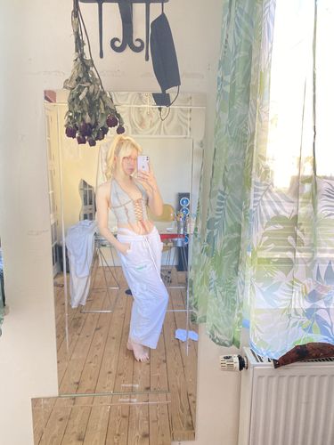 Halibuy Fashion review - Lace Up Halter Top