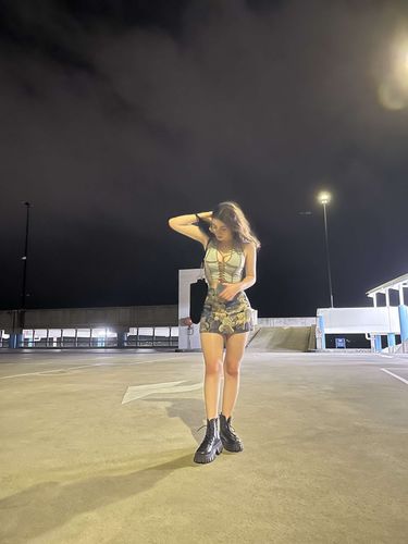 Halibuy Fashion review - Lace Up Halter Top