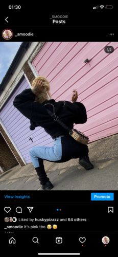 Halibuy Fashion review - Slit Wide Leg Jeans