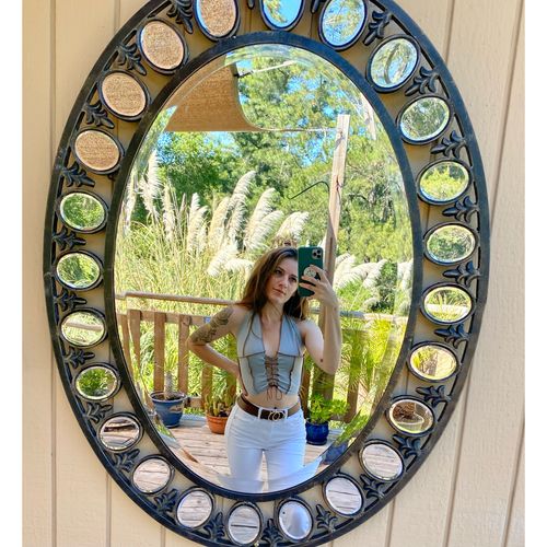 Halibuy Fashion review - Lace Up Halter Top