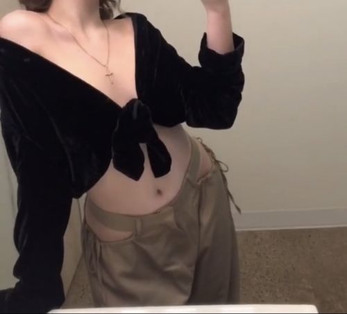 Halibuy Fashion review - High Waisted Hollow Out Pant