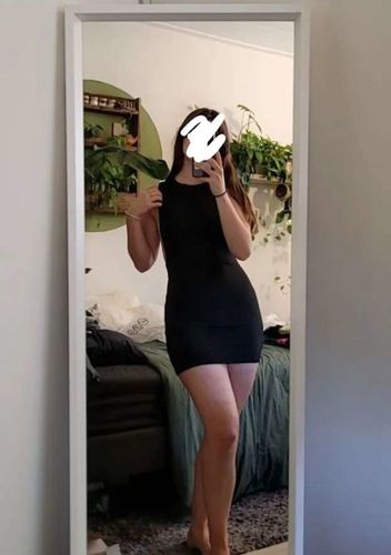 Halibuy Fashion review - Round Neck Hollow Out Sleeveless Mini Dress