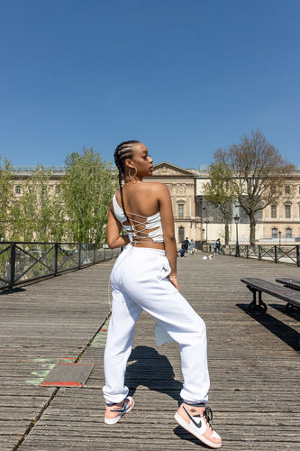 Halibuy Fashion review - One Shoulder Lace Up Back Top