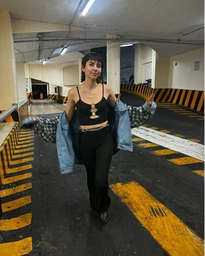 Halibuy Fashion review - Hollow Out Low Cut Ring Cami Top