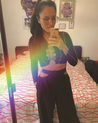 Halibuy Fashion review - High Waisted Hollow Out Pant