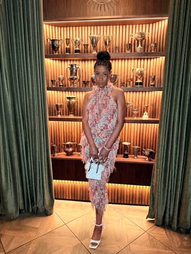 Halibuy Fashion review - Sleeveless Textured Ruffle Midi Dress