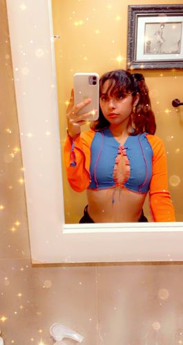 Halibuy Fashion review - Long Sleeve Flared Lace Up Top