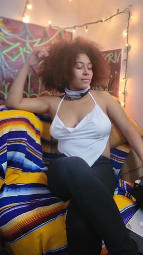 Halibuy Fashion review - Cowl Neck Open Back Halter Top