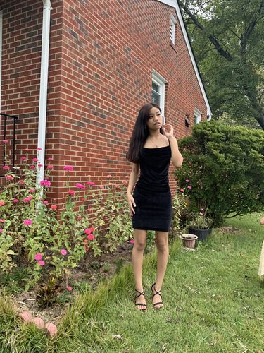 Halibuy Fashion review - Square Neck Ruched Corduroy Bodycon Dress