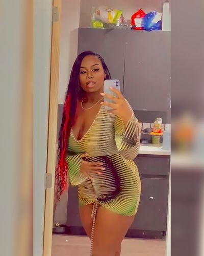 Halibuy Fashion review - See Through V Neck Flared Sleeve Multicolor Dress