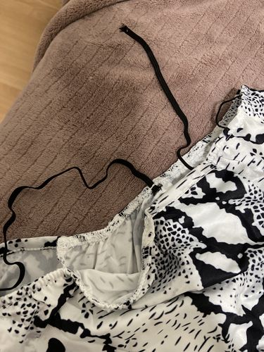 Halibuy Fashion review - Snake Print Crop Camisole