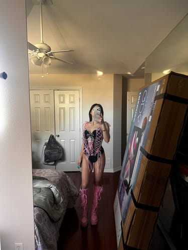 Halibuy Fashion review - Lace Beaded Bowknot Self Tie Cami Top